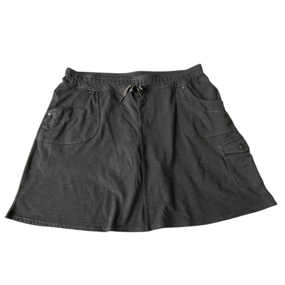 Kuhl Mova Hiking /Cargo Skort, Dark Charcoal, Large - Picture 1 of 12